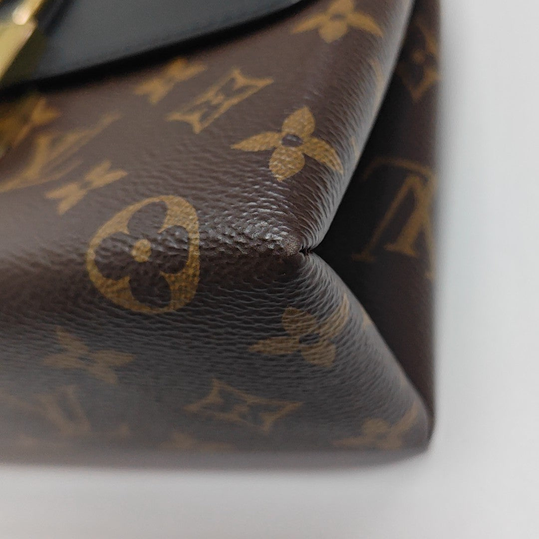 LOCKY BB Monogram Coated Canvas Brown