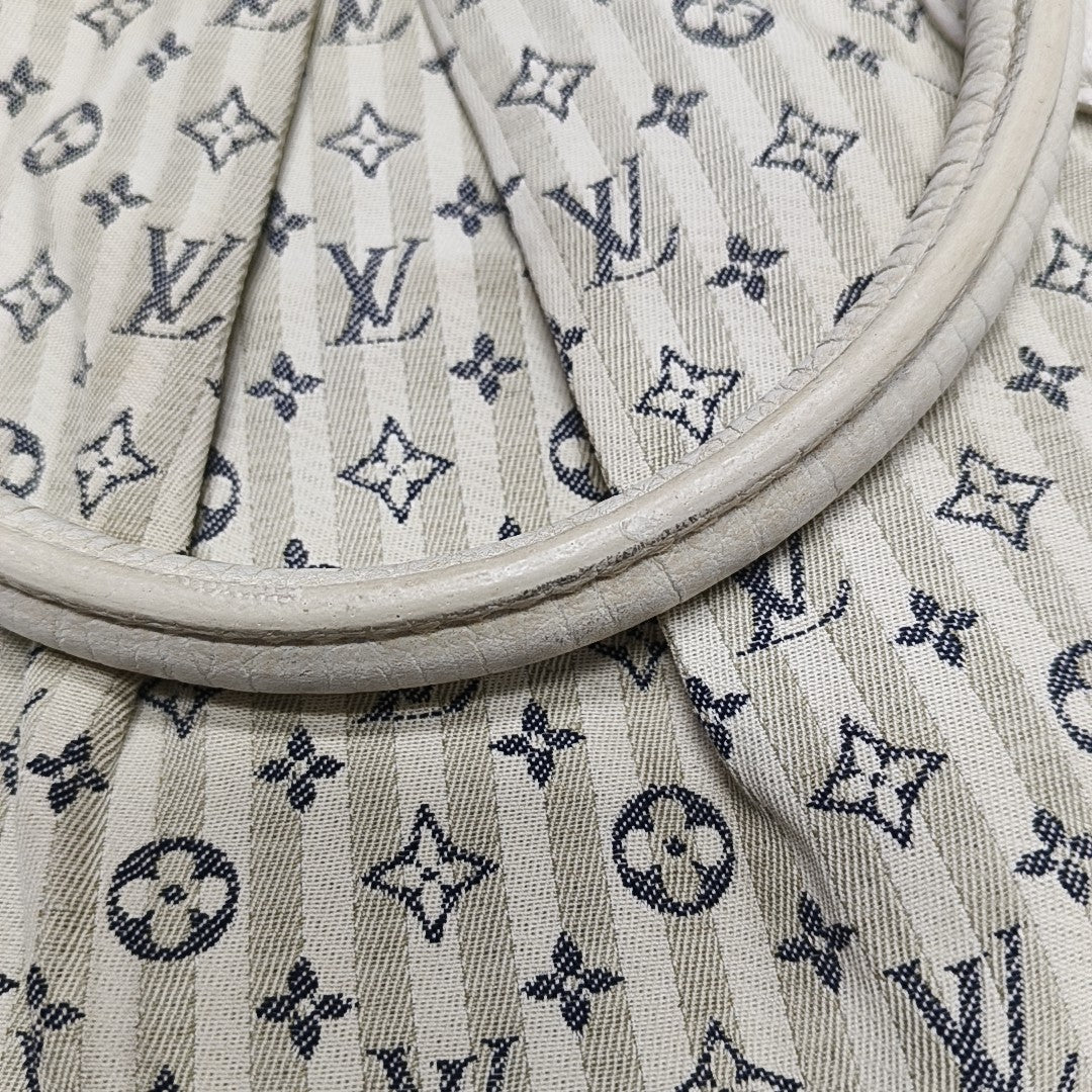 CROISETTE SAC MARINA Monogram Canvas White