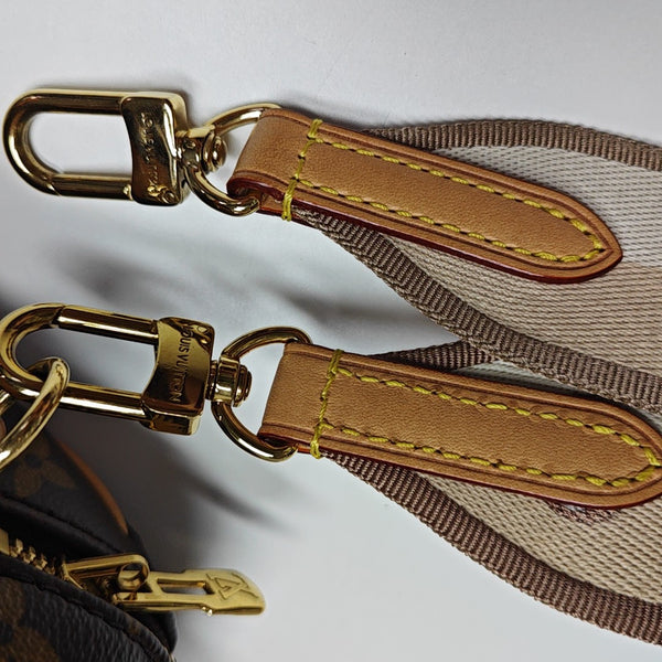 SPEEDY 20 Monogram Coated Canvas Brown