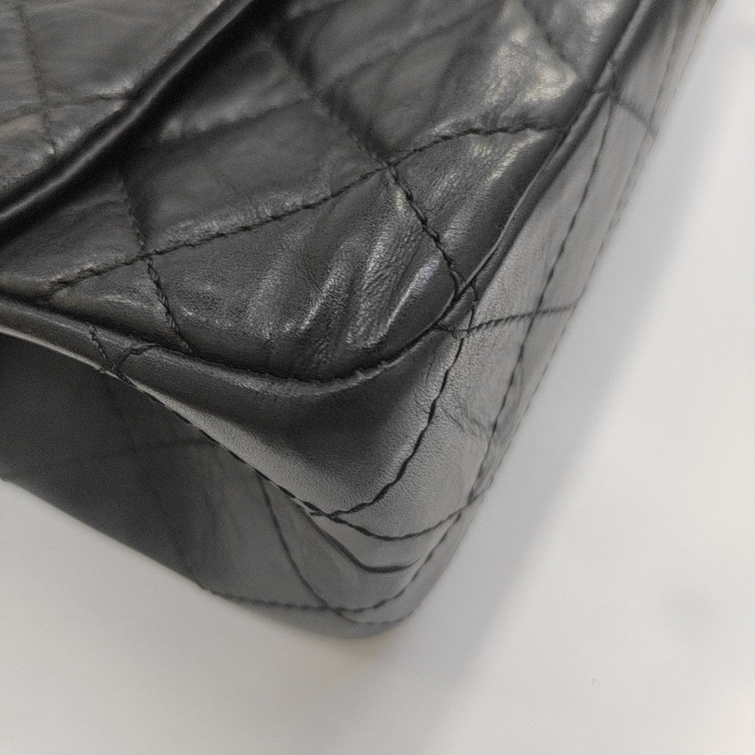 2.55 227 Quilted Calfskin Black