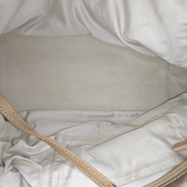 PARIS BIARRITZ Lona Revestida Acolchada Grande Beige