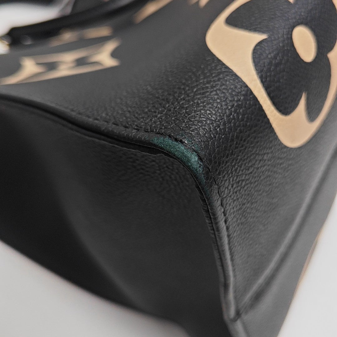 ONTHEGO GM Monogram Calfskin Black