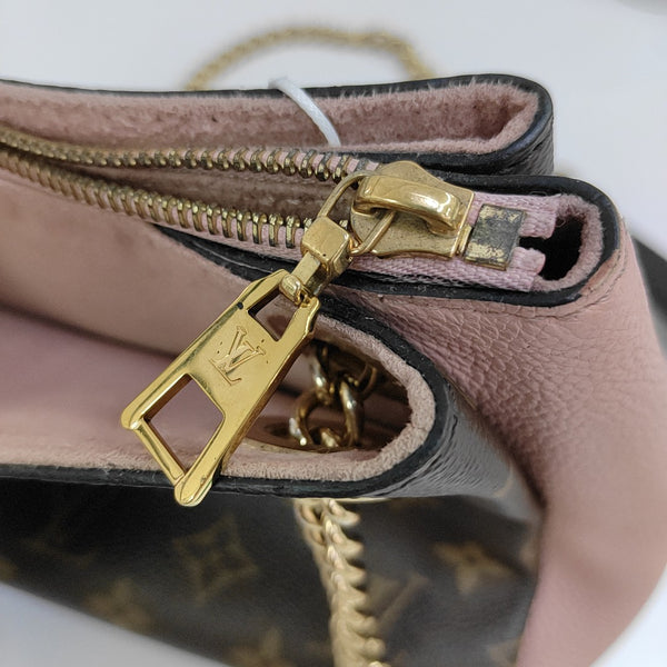 SURENE BB Monogram Coated Canvas Brown