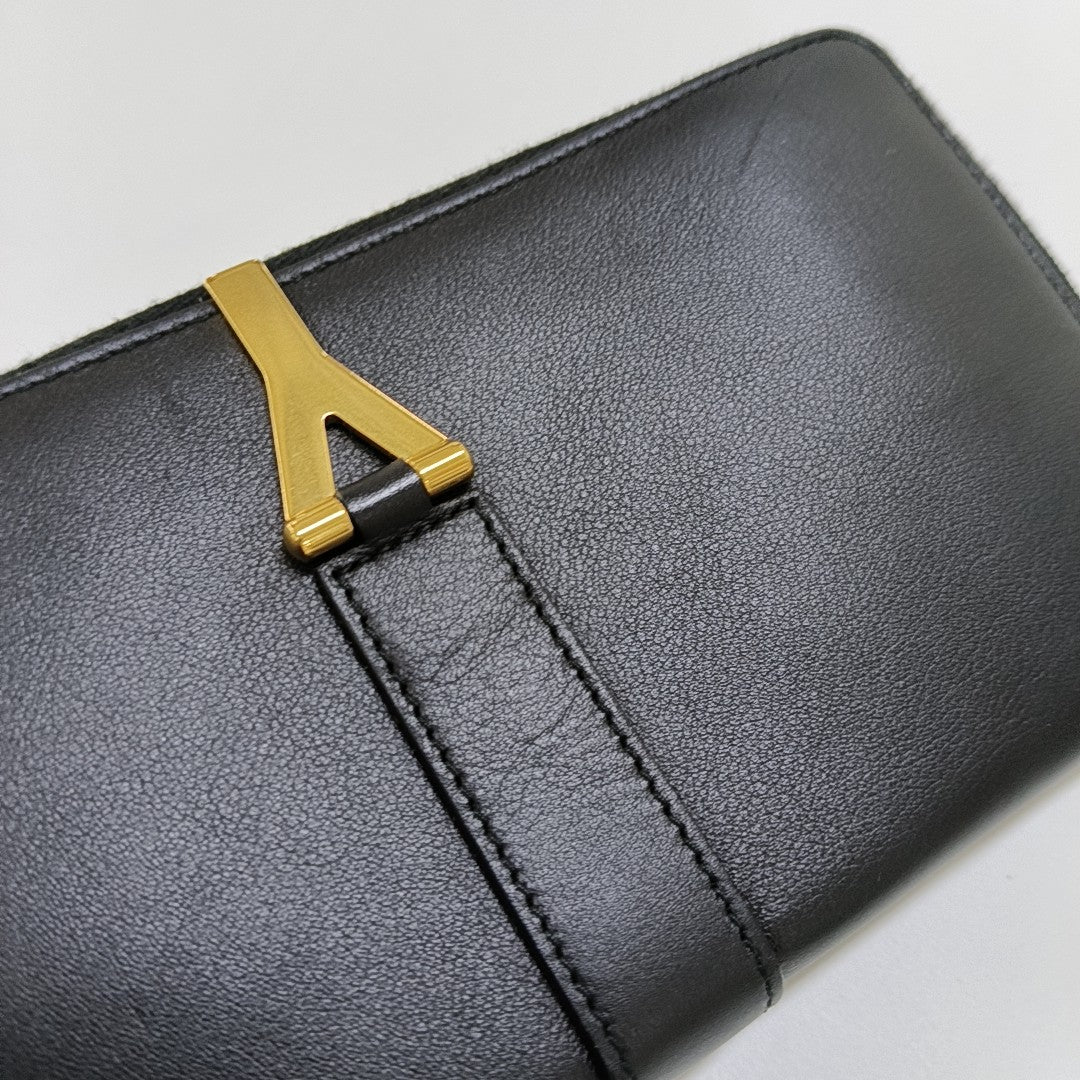 Calfskin Wallet Blue