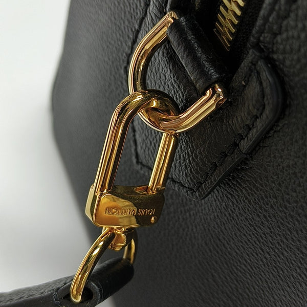 SPEEDY 25 Monogram Calfskin Black