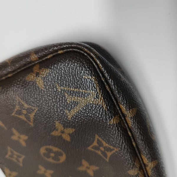 ACCESSOIRES Monogram Coated Canvas Brown