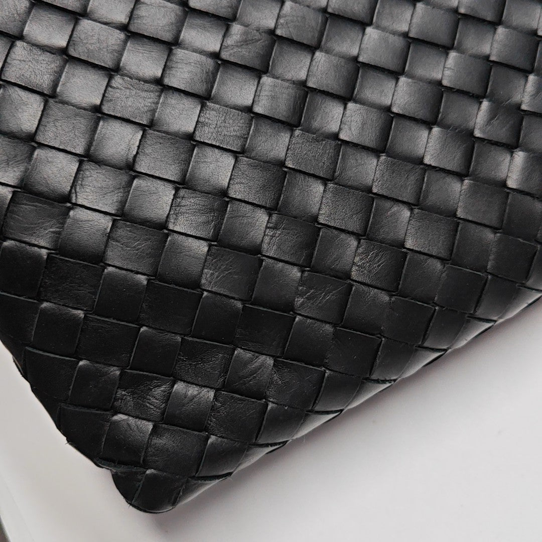 Calfskin Crossbody Bag Black