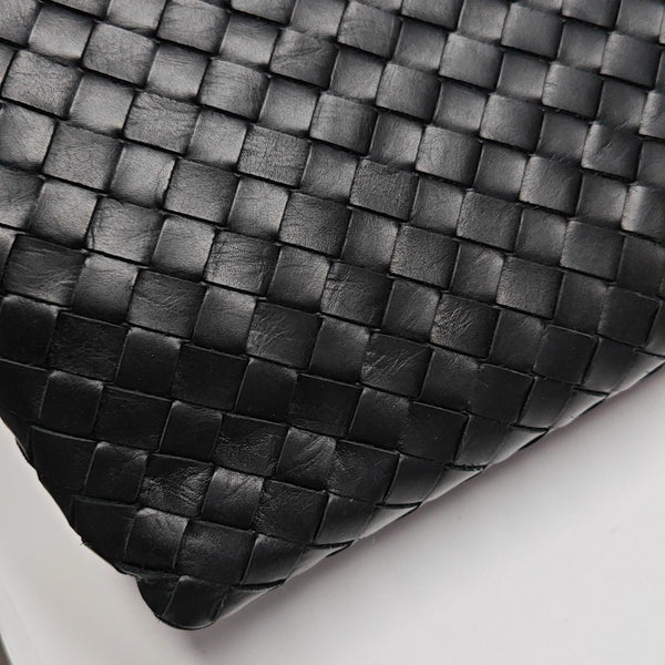Calfskin Crossbody Bag Black
