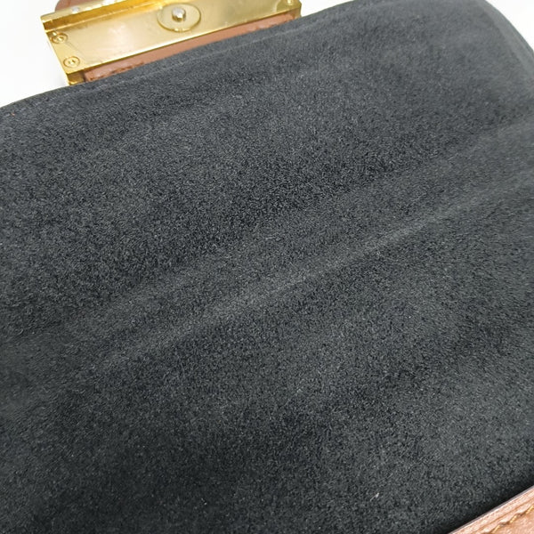 DAUPHINE Mini Monogram Coated Canvas Brown