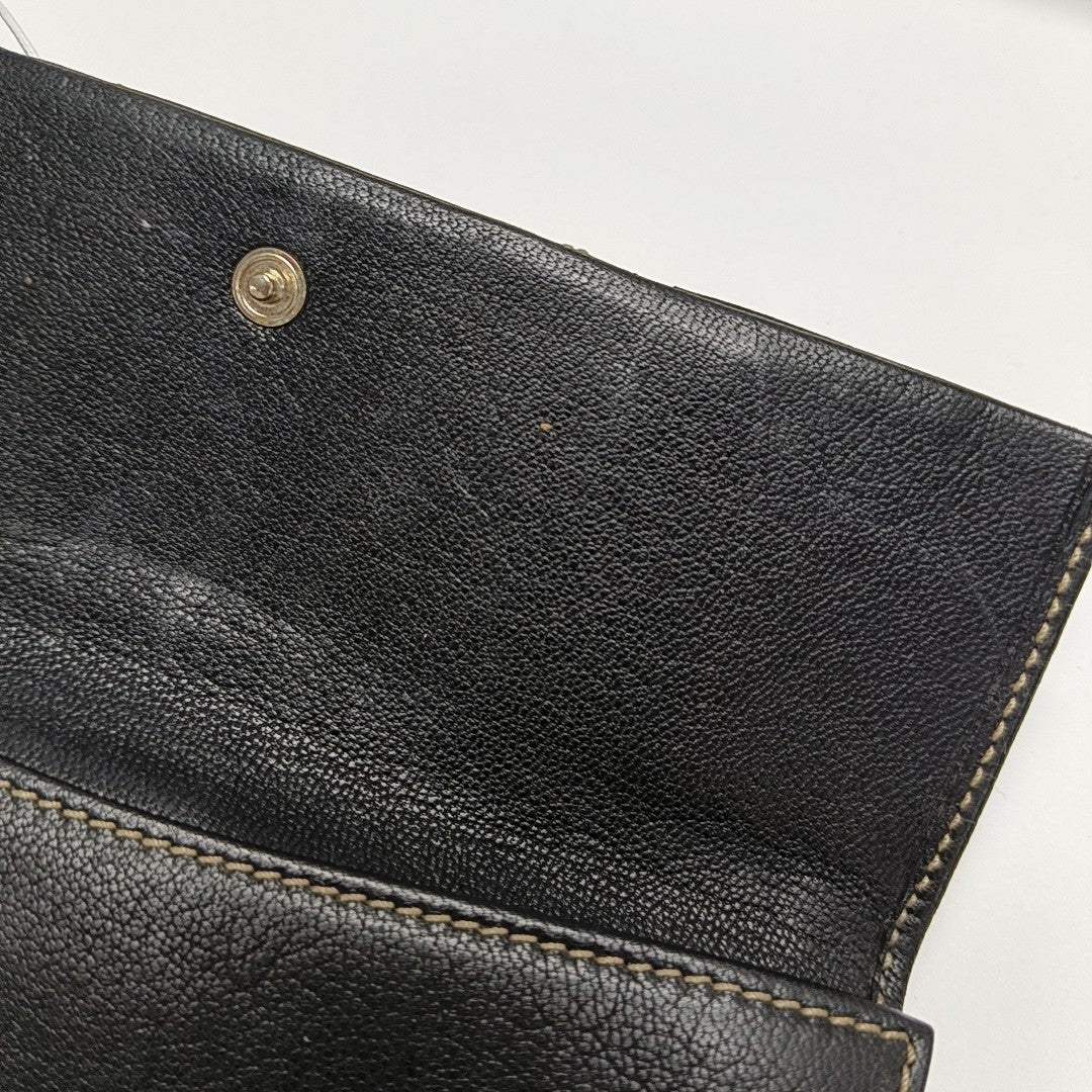 Calfskin Wallet Black