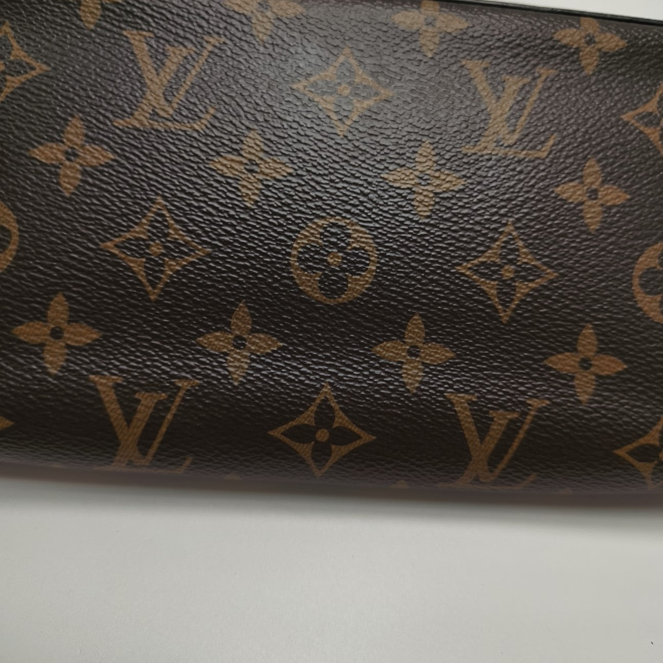 FÉLICIE Monogram Coated Canvas Brown