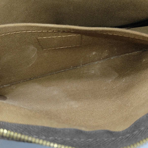 MULTI Monogram Coated Canvas Brown