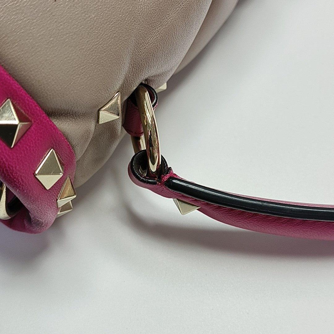 Quilted Calfskin Shoulder Bag Pink