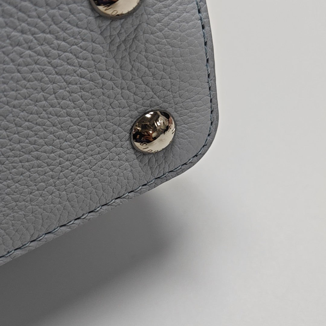 CAPUCINES Mini Calfskin Blue