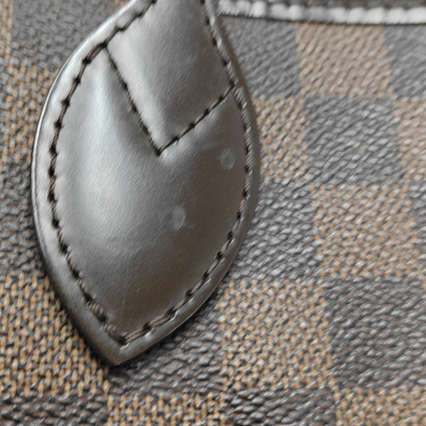NEVERFULL MM Damier Ebene Coated Canvas Brown