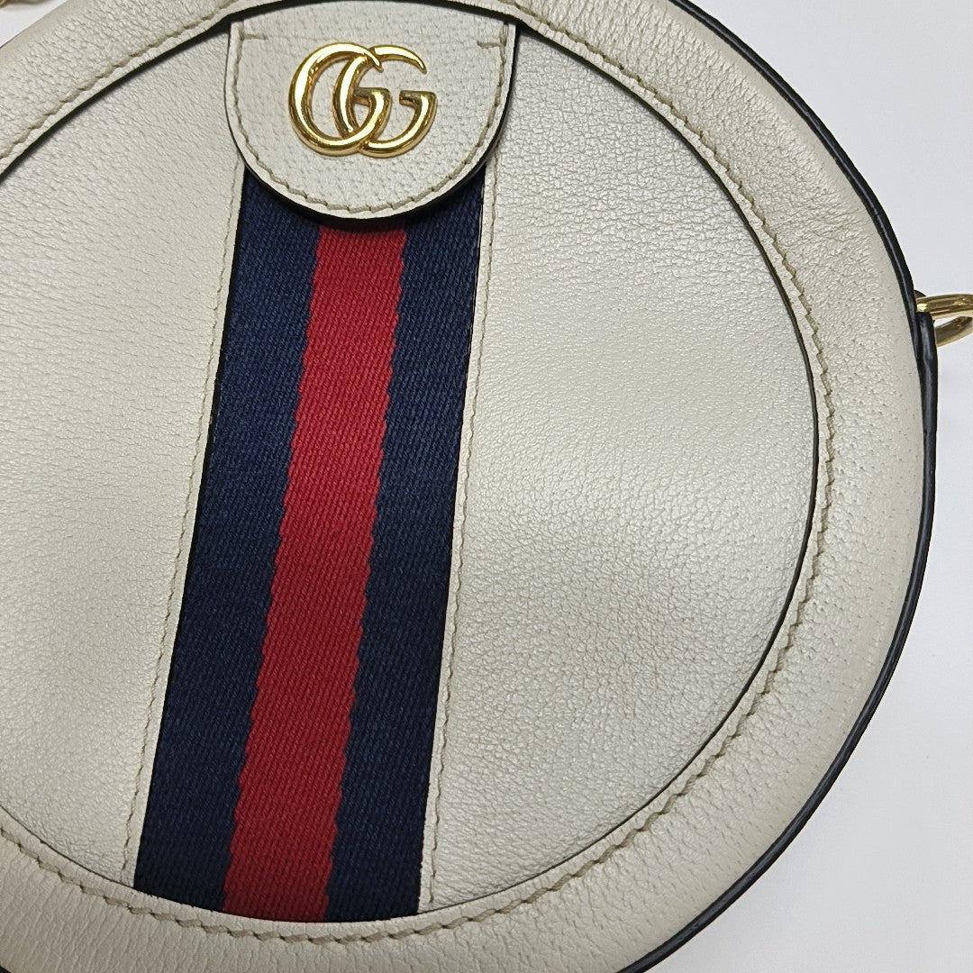 Ophidia Mini Calfskin White