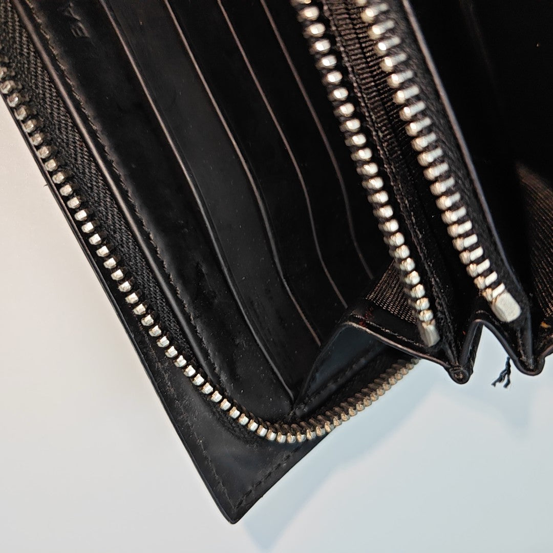 Calfskin Wallet Black