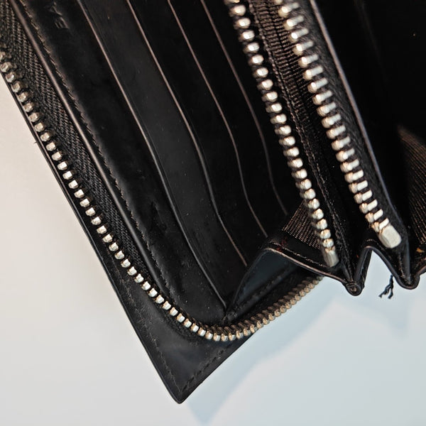 Calfskin Wallet Black