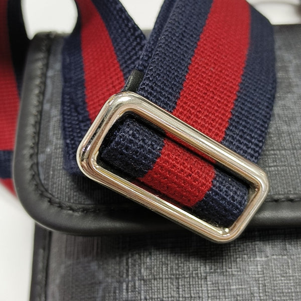 Neo Vintage Monogram Coated Canvas Black