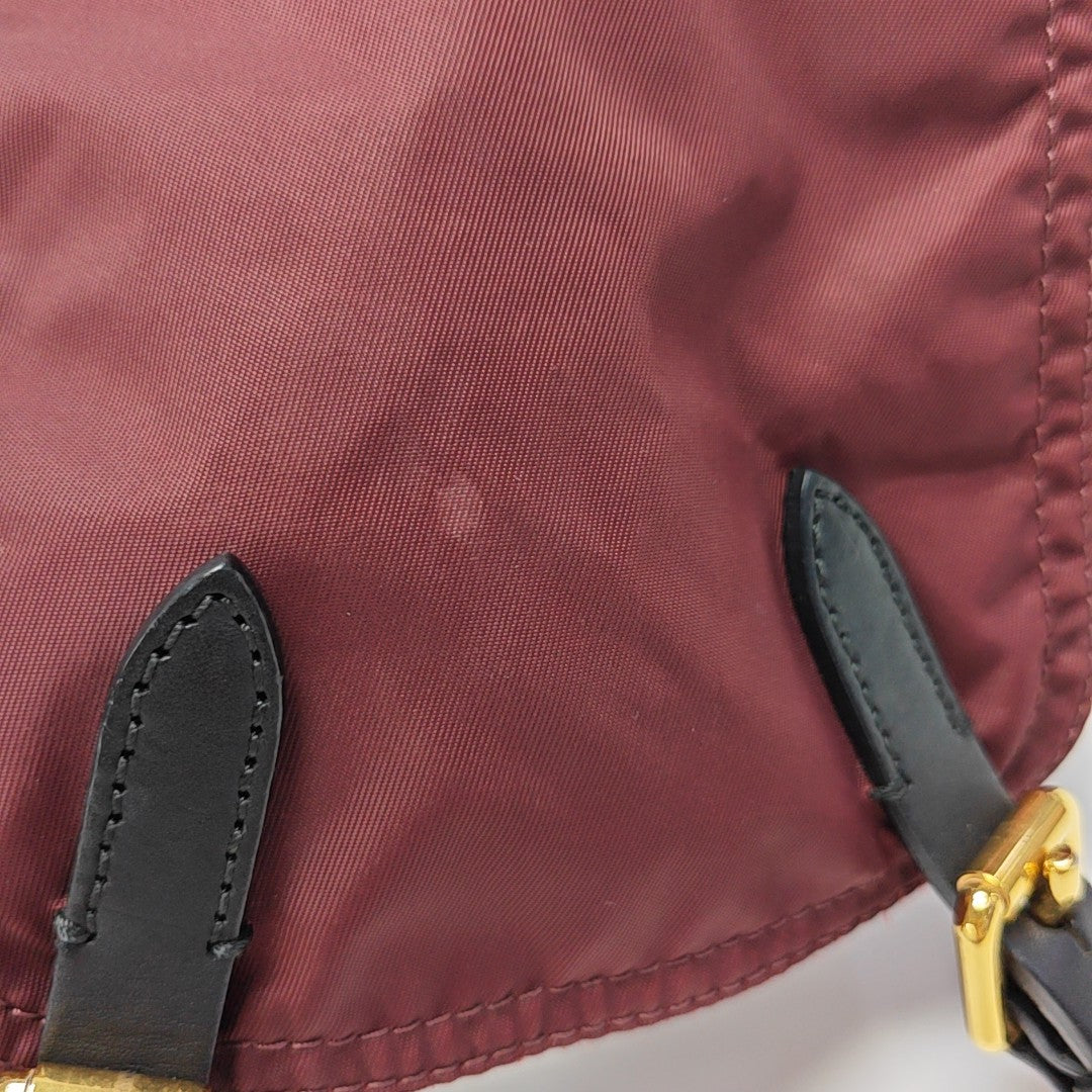 The Rucksack Nylon Red