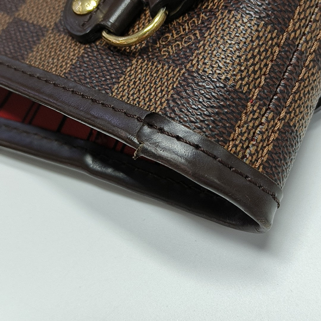 NEVERFULL PM Damier Ebene Coated Canvas Brown