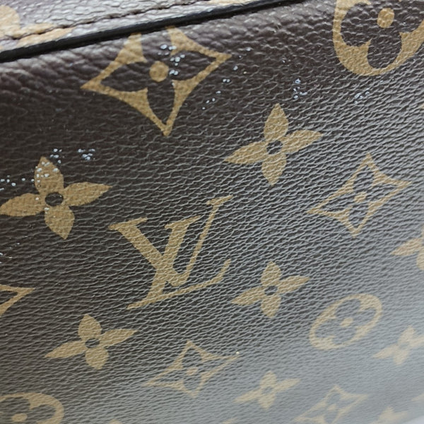 NÉONOÉ MM Monogram Coated Canvas Brown