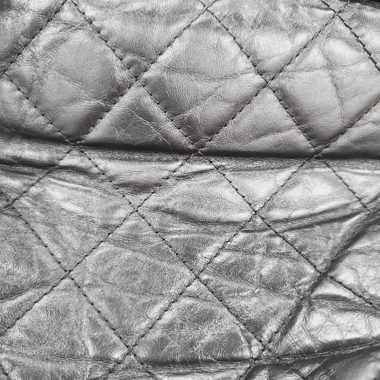 Quilted Calfskin Bucket Bag Black