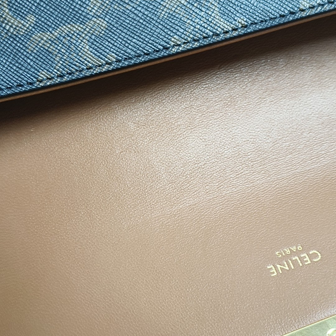 MULTIPOCHETTE Coated Canvas Brown