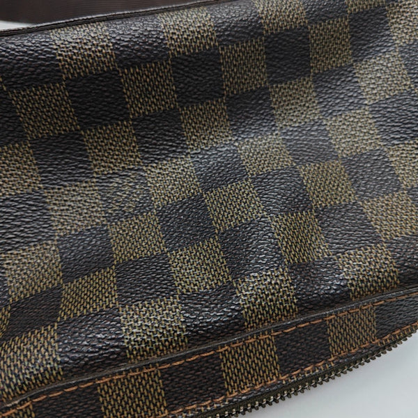GÉRONIMOS Damier Ebene Coated Canvas Brown