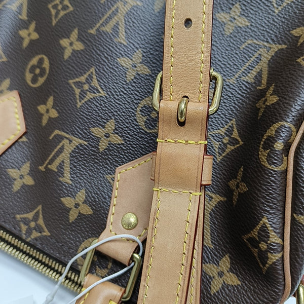 SPEEDY 25 Monogram Coated Canvas Brown