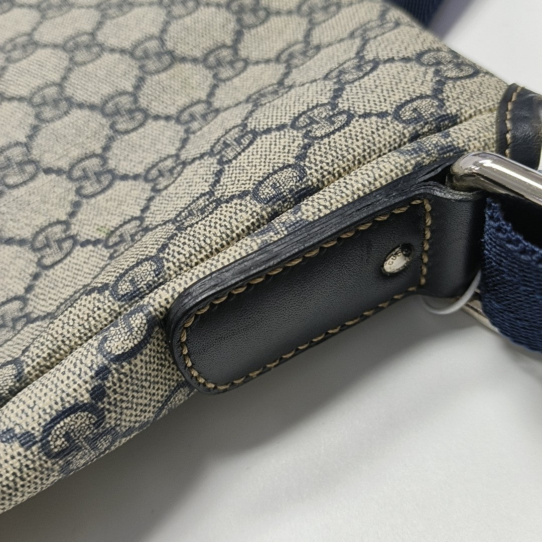 Monogram Coated Canvas Shoulder Bag Beige