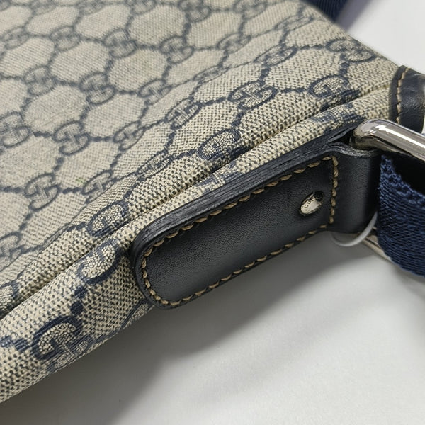 Monogram Coated Canvas Shoulder Bag Beige