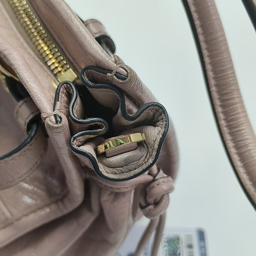 Bonnie Medium Calfskin Pink