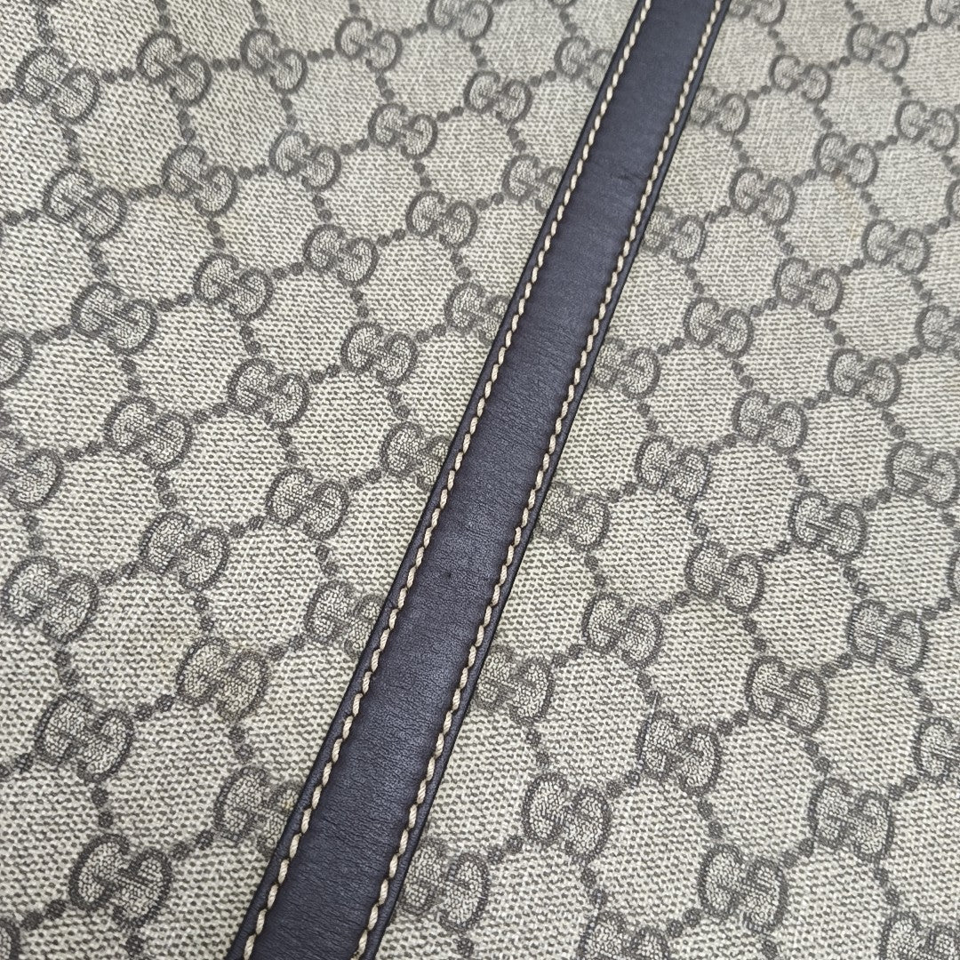 Monogram Coated Canvas Top Handle Bag Beige