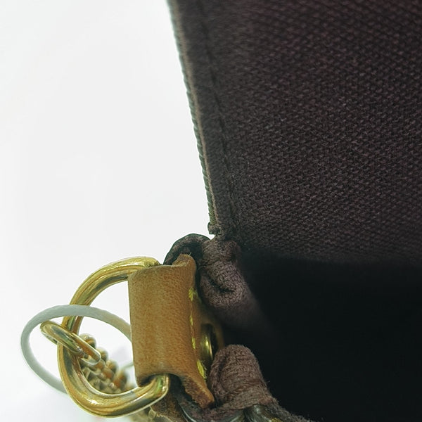 FAVORITE PM Monogram Coated Canvas Brown