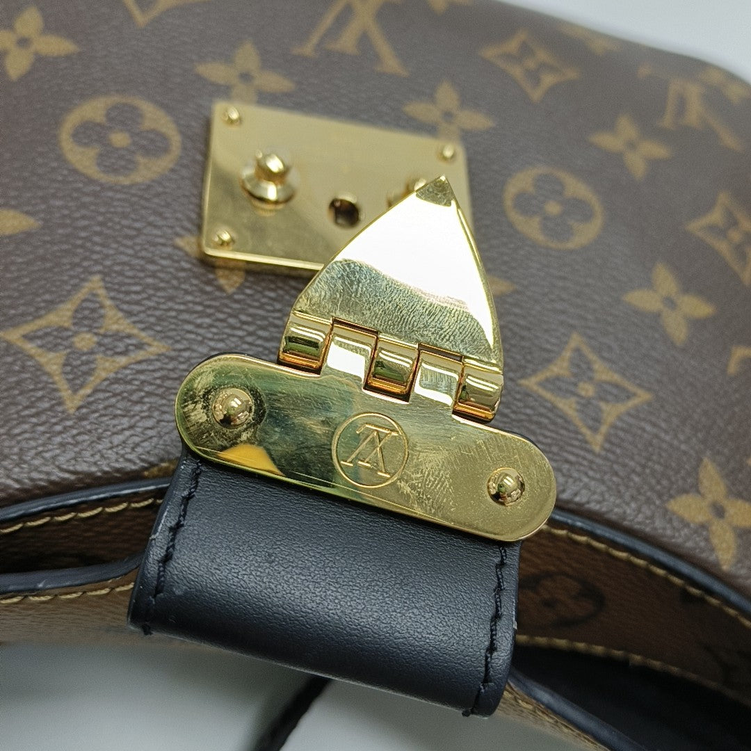 TWINNY Monogram Coated Canvas Brown