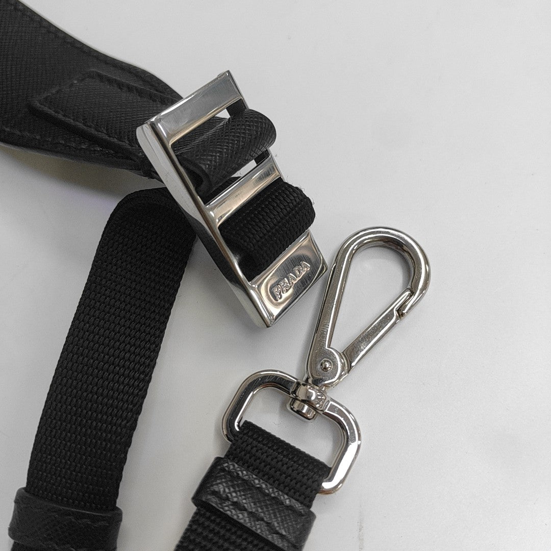 Calfskin Shoulder Bag Black