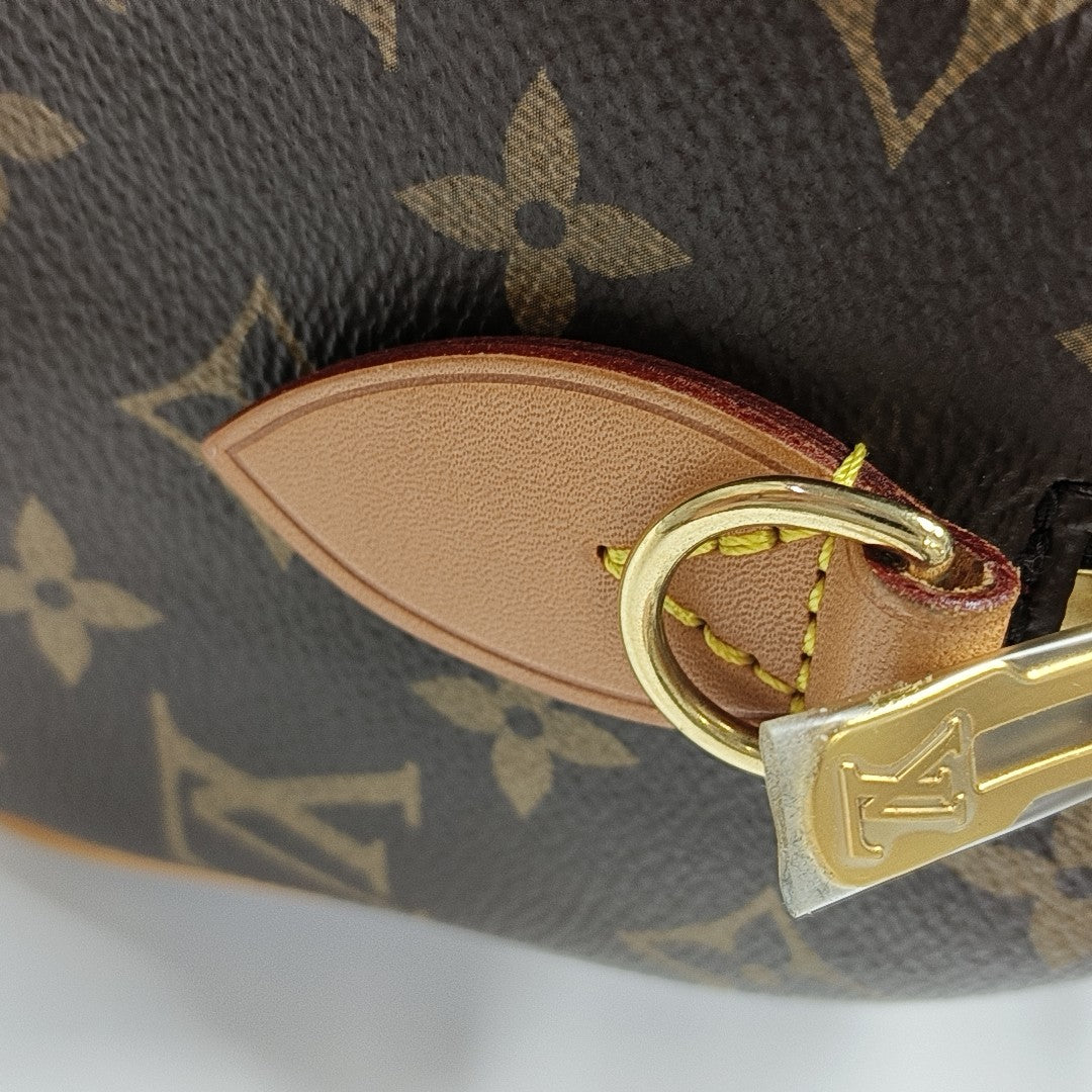 SPEEDY 20 Monogram Coated Canvas Brown