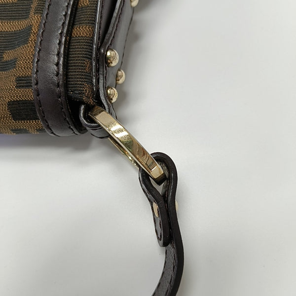 Canvas Shoulder Bag Brown
