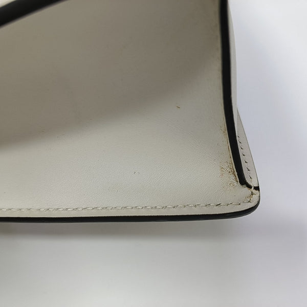 Sylvie Small Calfskin White