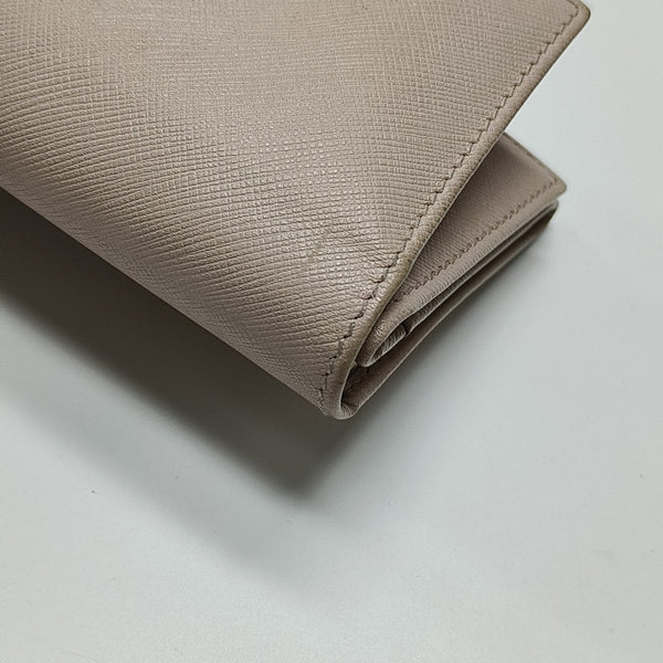 Gancini Calfskin Beige Wallet