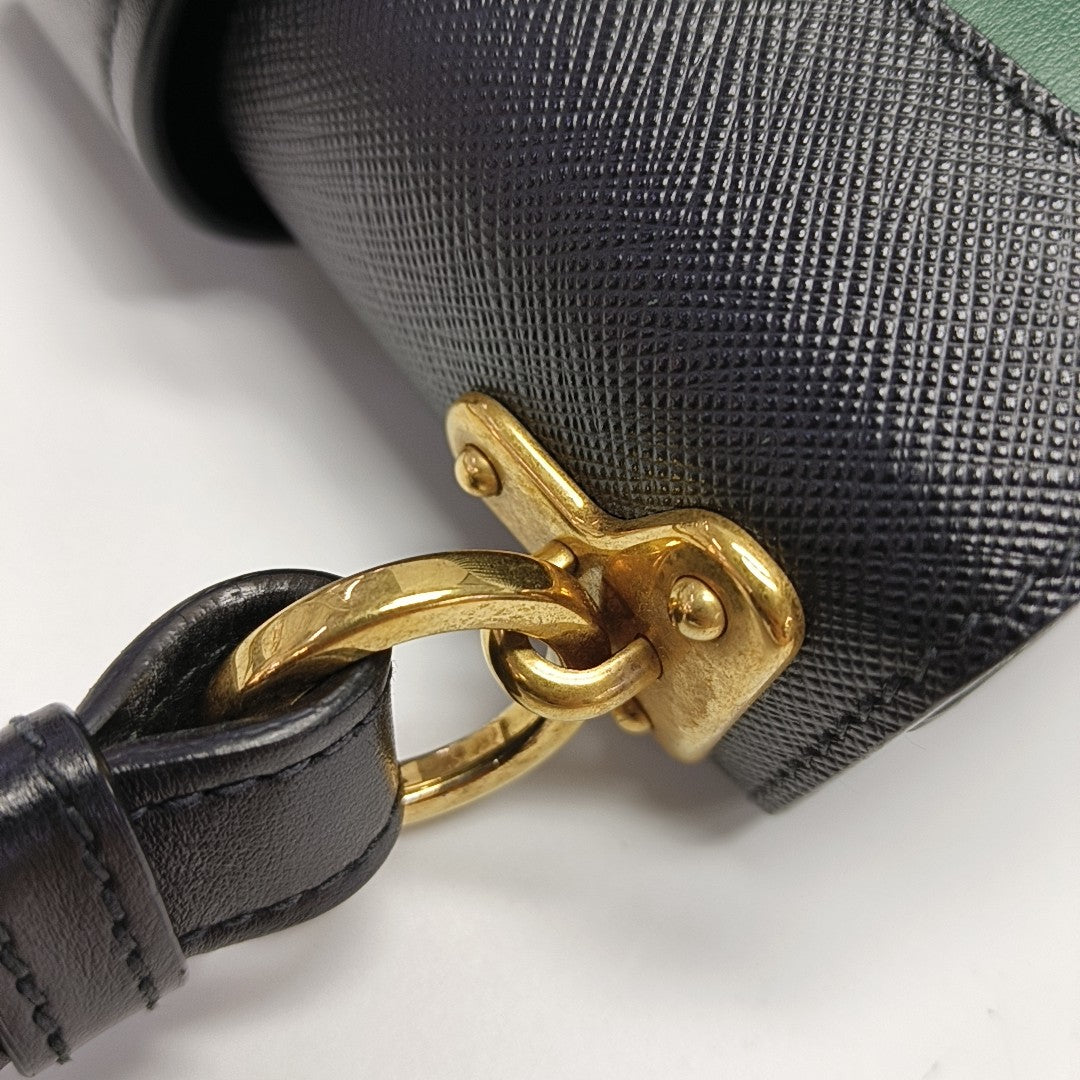 Cahier Saffiano Calfskin Green
