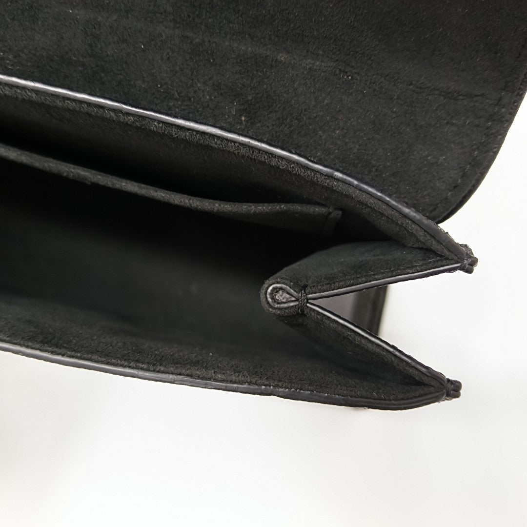 SAINT SULPICE Calfskin Black