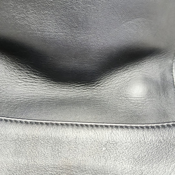 BOY CHANEL Medium Calfskin Black