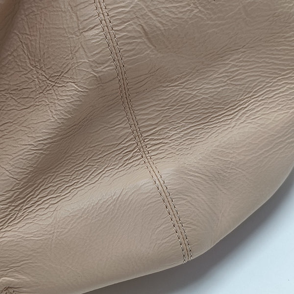 Pompon Bag Calfskin Pink