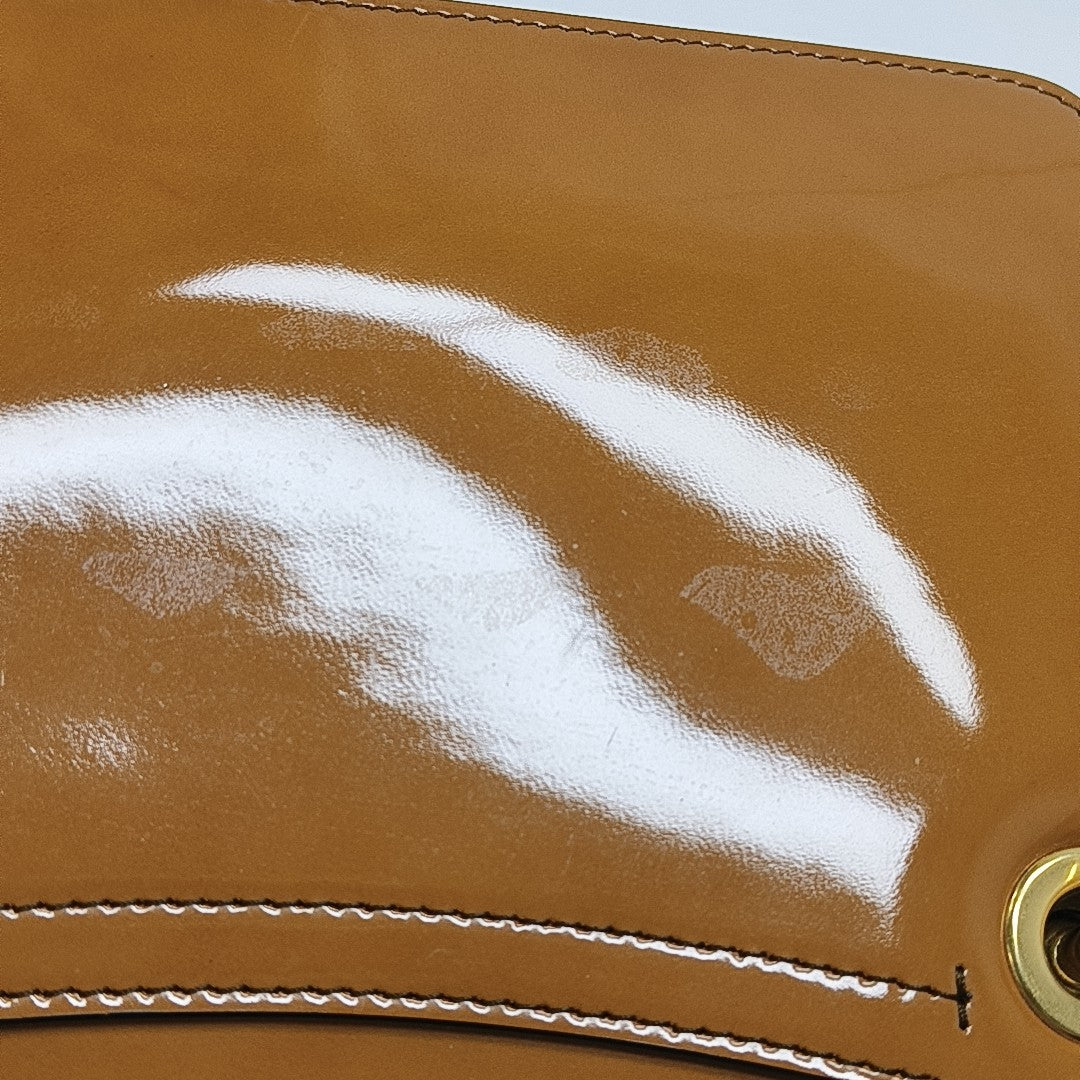 Roy Patent Leather Brown