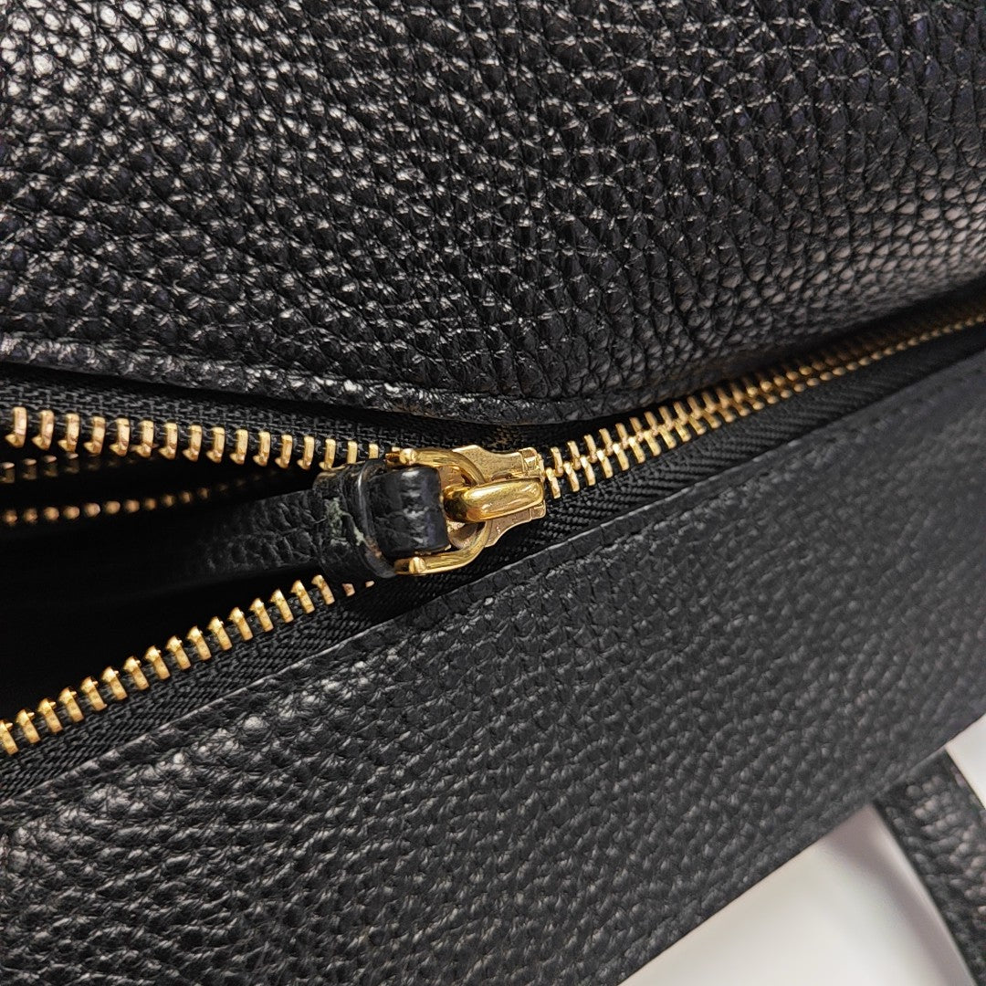 Amy Small Calfskin Black