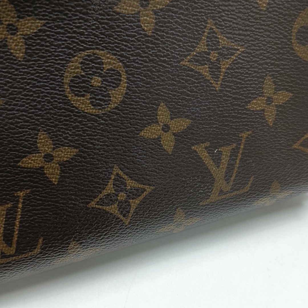 FÉLICIE Monogram Coated Canvas Brown