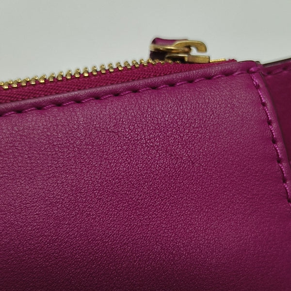 Quilted Calfskin Shoulder Bag Pink