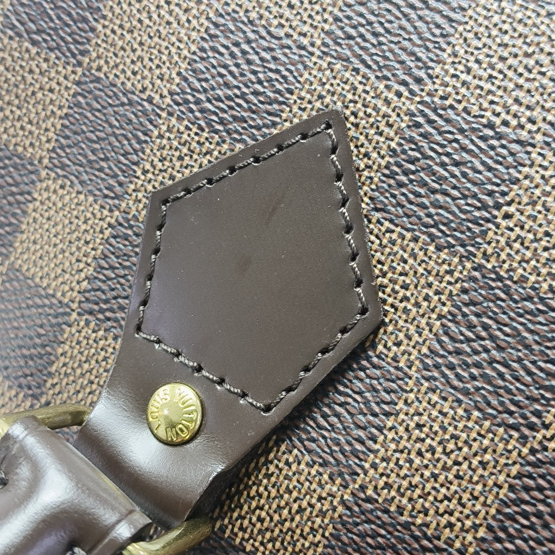 SPEEDY 25 Damier Ebene Coated Canvas Brown
